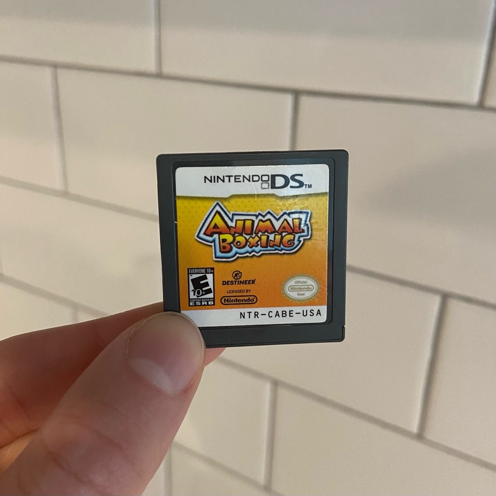 Nintendo | Animal Boxing Nintendo DS Video Game Sports Cartoon Violence